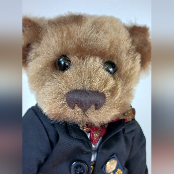 The Brass Button Bears DEX Collectable Bear 2000 Millennium Bear - Picture 8 of 8